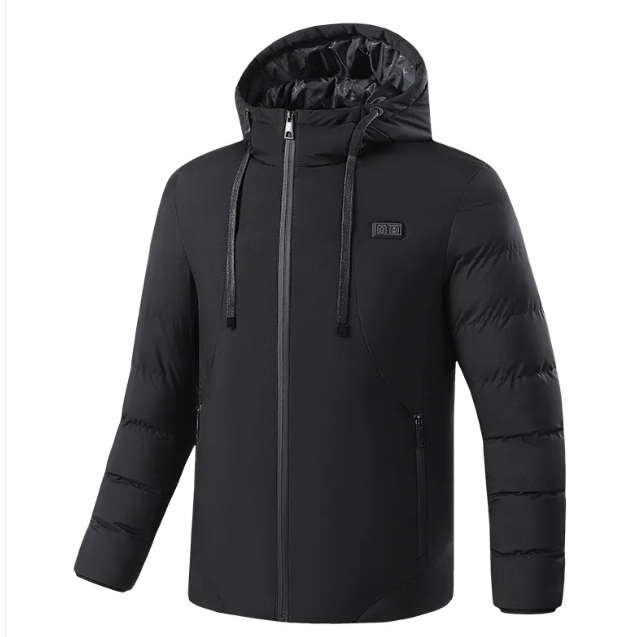 Heated Jacket for Men & Women – USB Electric Warming Coat for Cold Weather