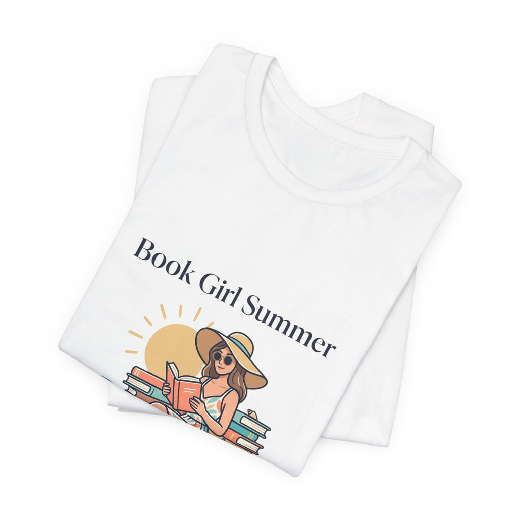 Book Girl Summer T Shirt