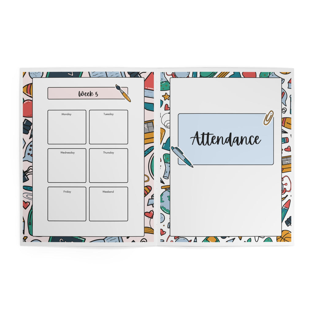 2026-2027 Teacher Planner Academic Lesson Planner | Weekly & Monthly Planner