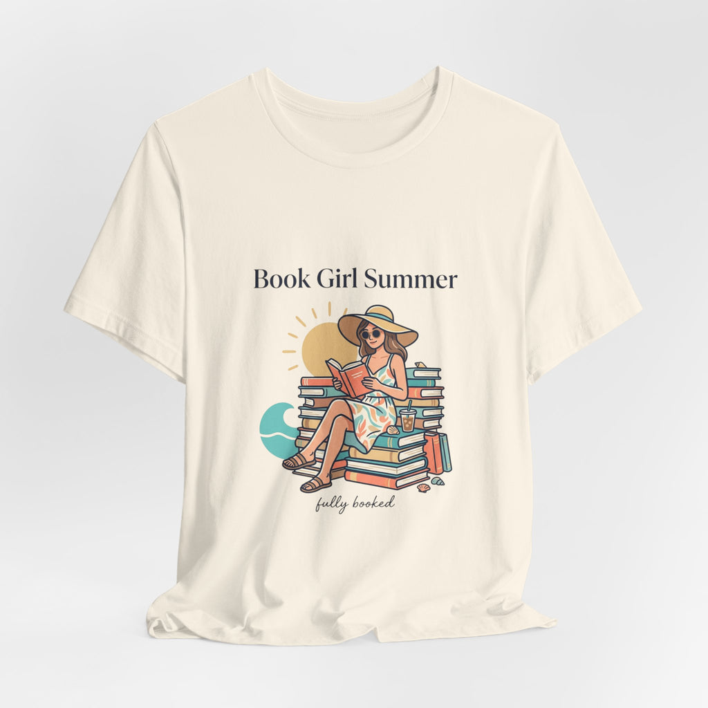 Book Girl Summer T Shirt