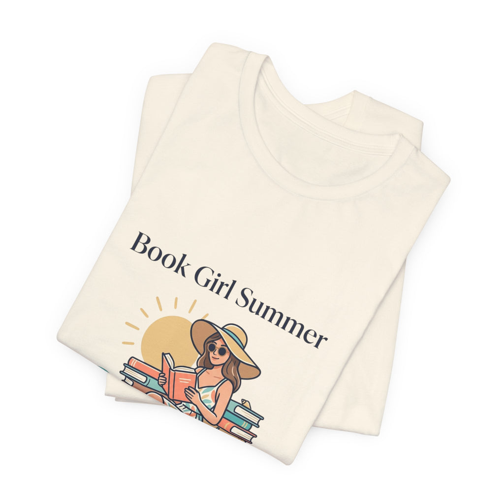 Book Girl Summer T Shirt