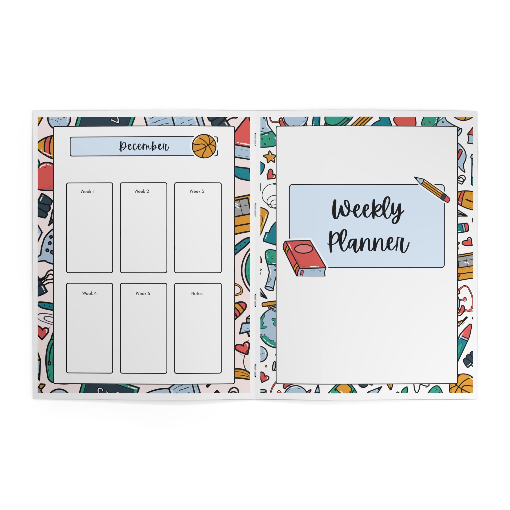 2026-2027 Teacher Planner Academic Lesson Planner | Weekly & Monthly Planner