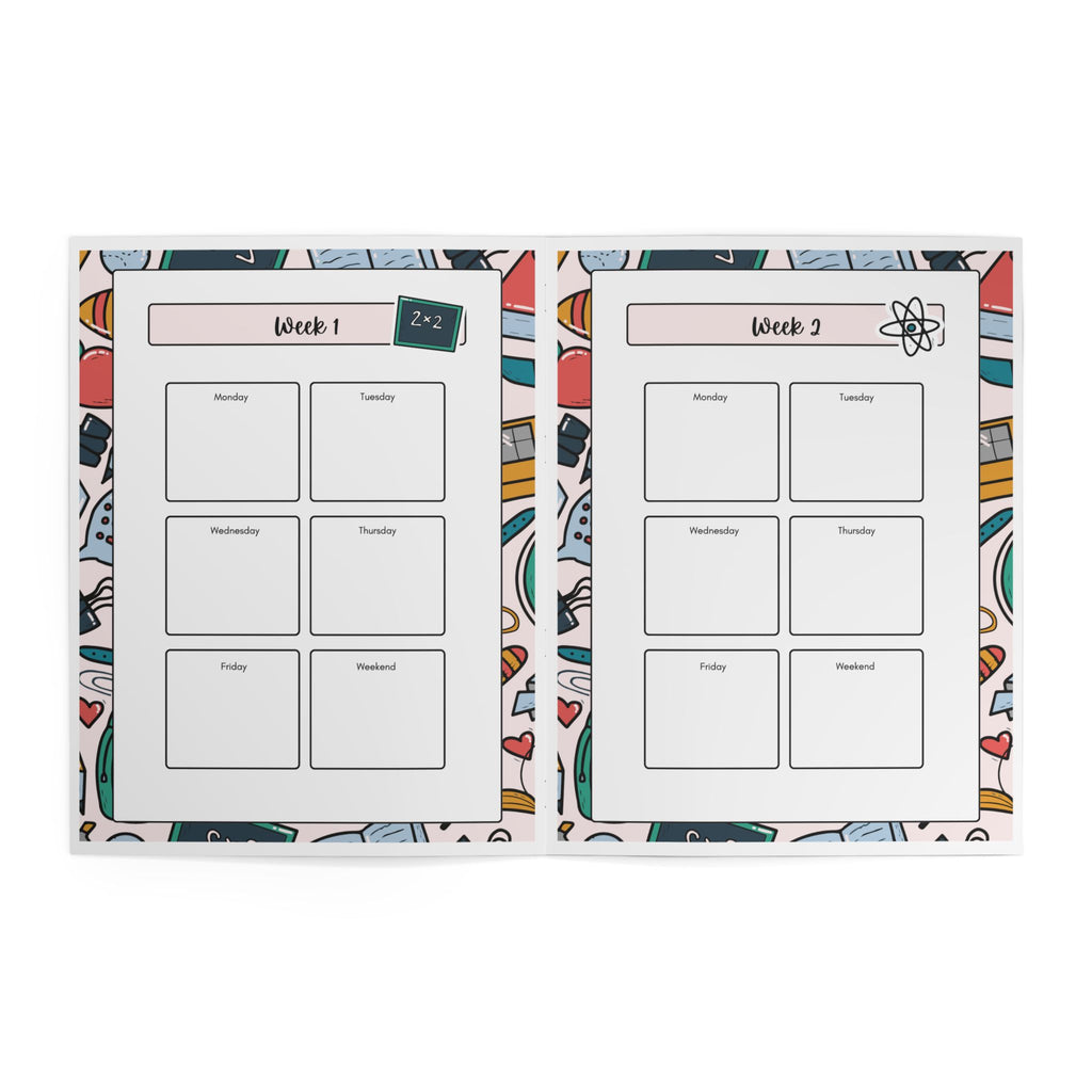 2026-2027 Teacher Planner Academic Lesson Planner | Weekly & Monthly Planner
