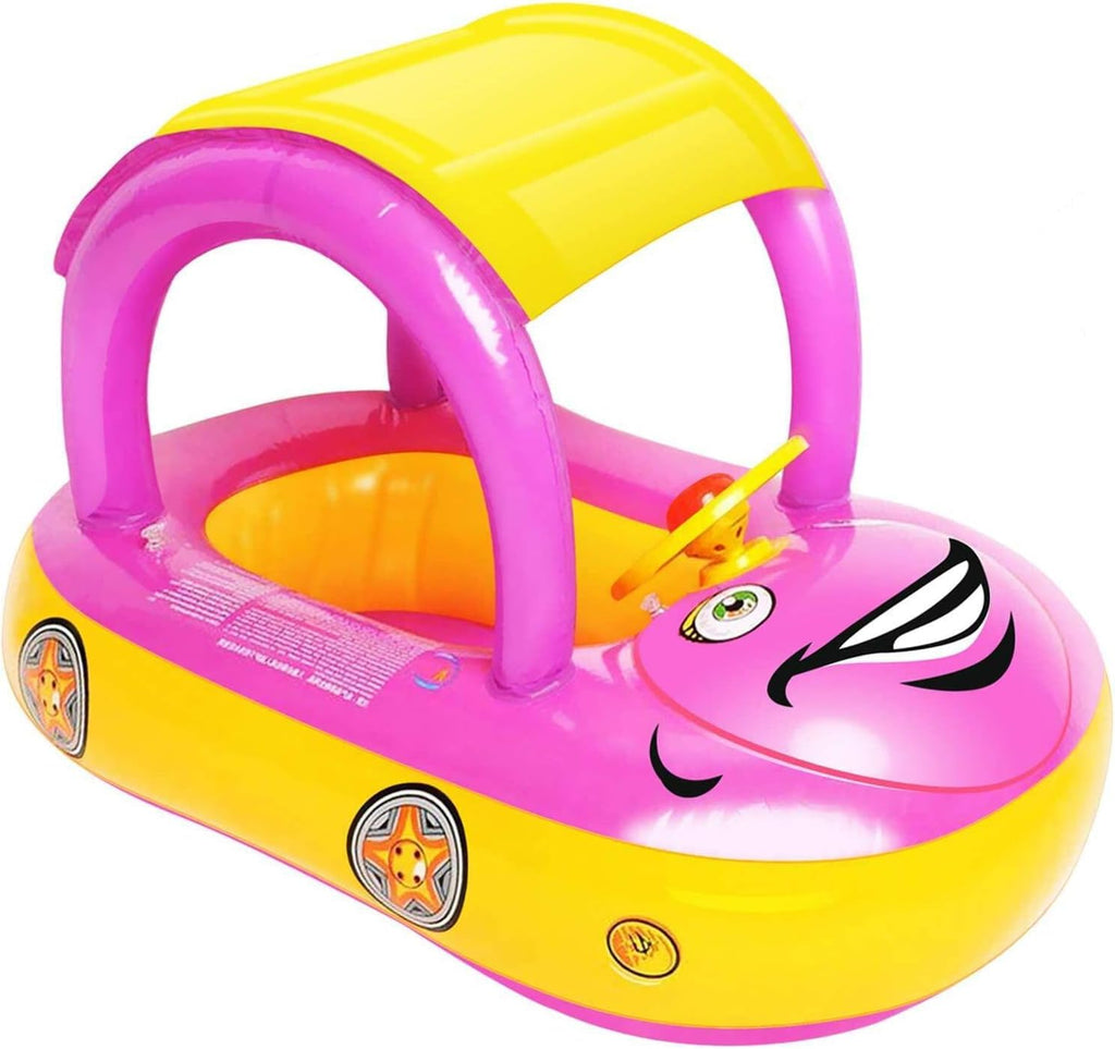 Inflatable Baby Float with Canopy