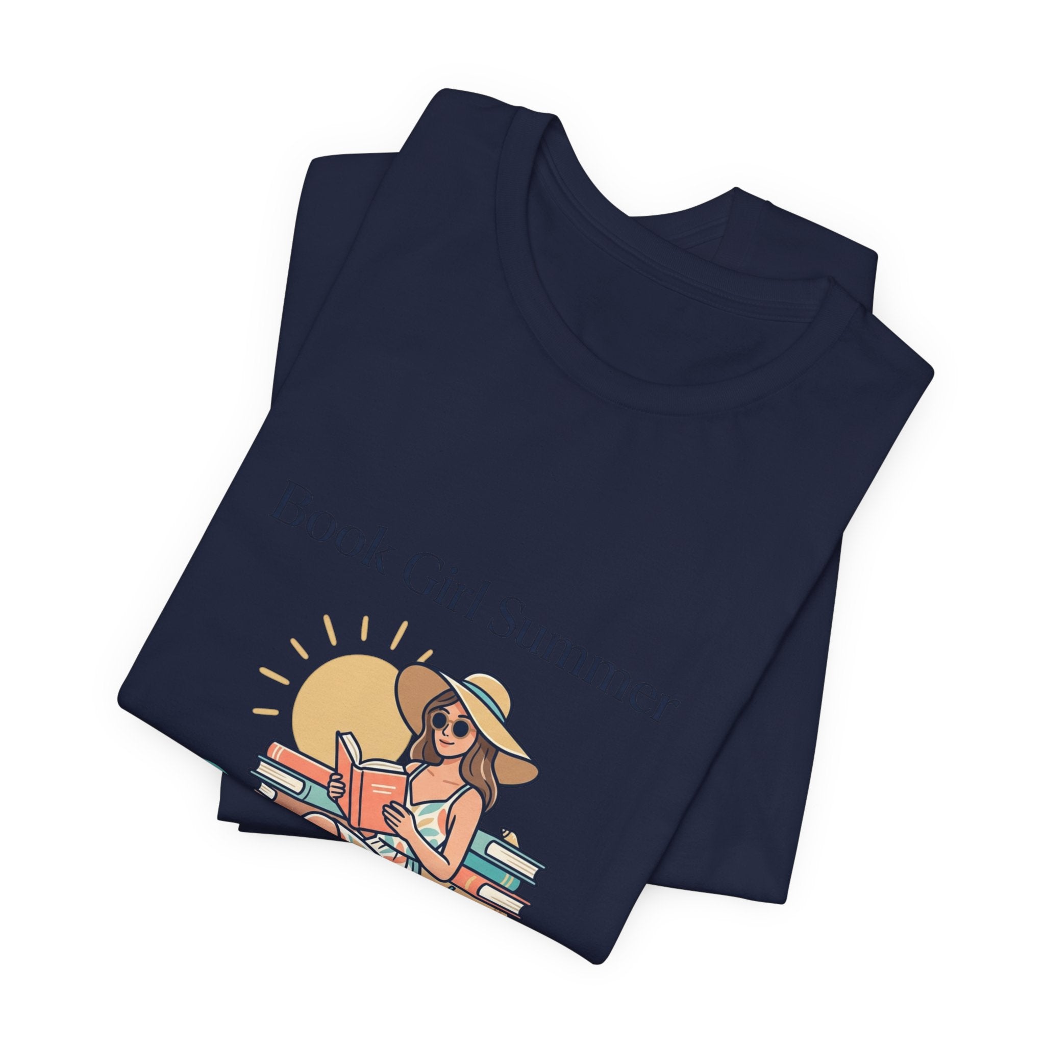 Book Girl Summer T Shirt