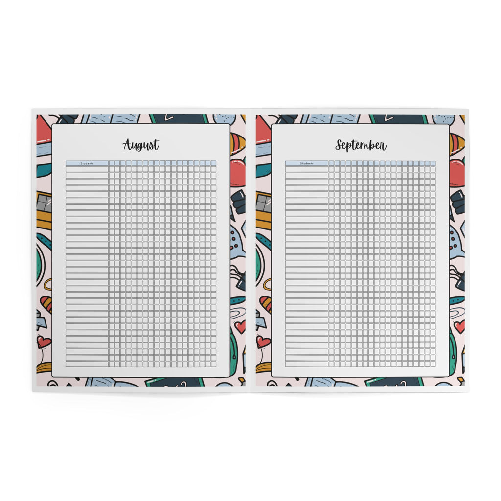 2026-2027 Teacher Planner Academic Lesson Planner | Weekly & Monthly Planner
