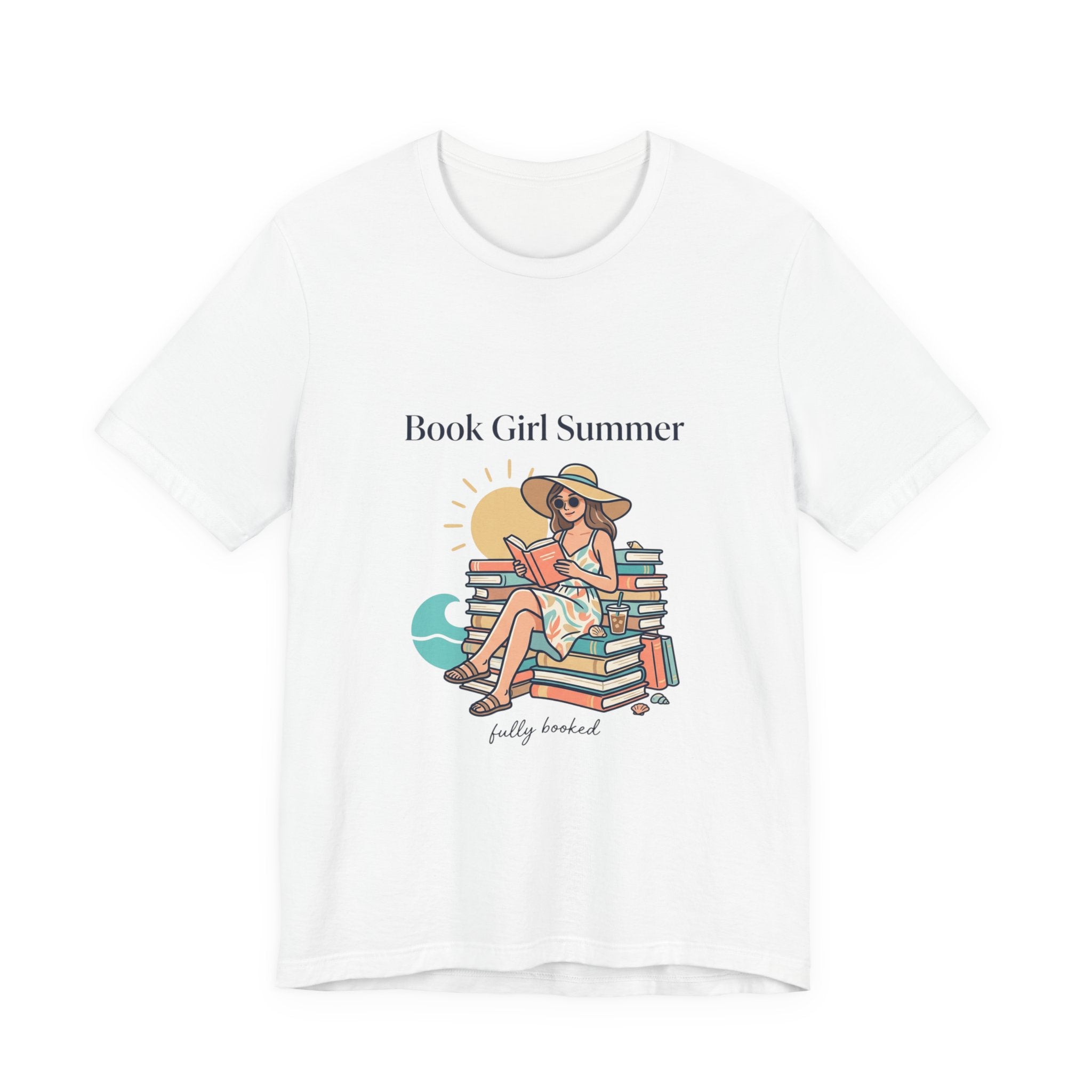 Book Girl Summer T Shirt