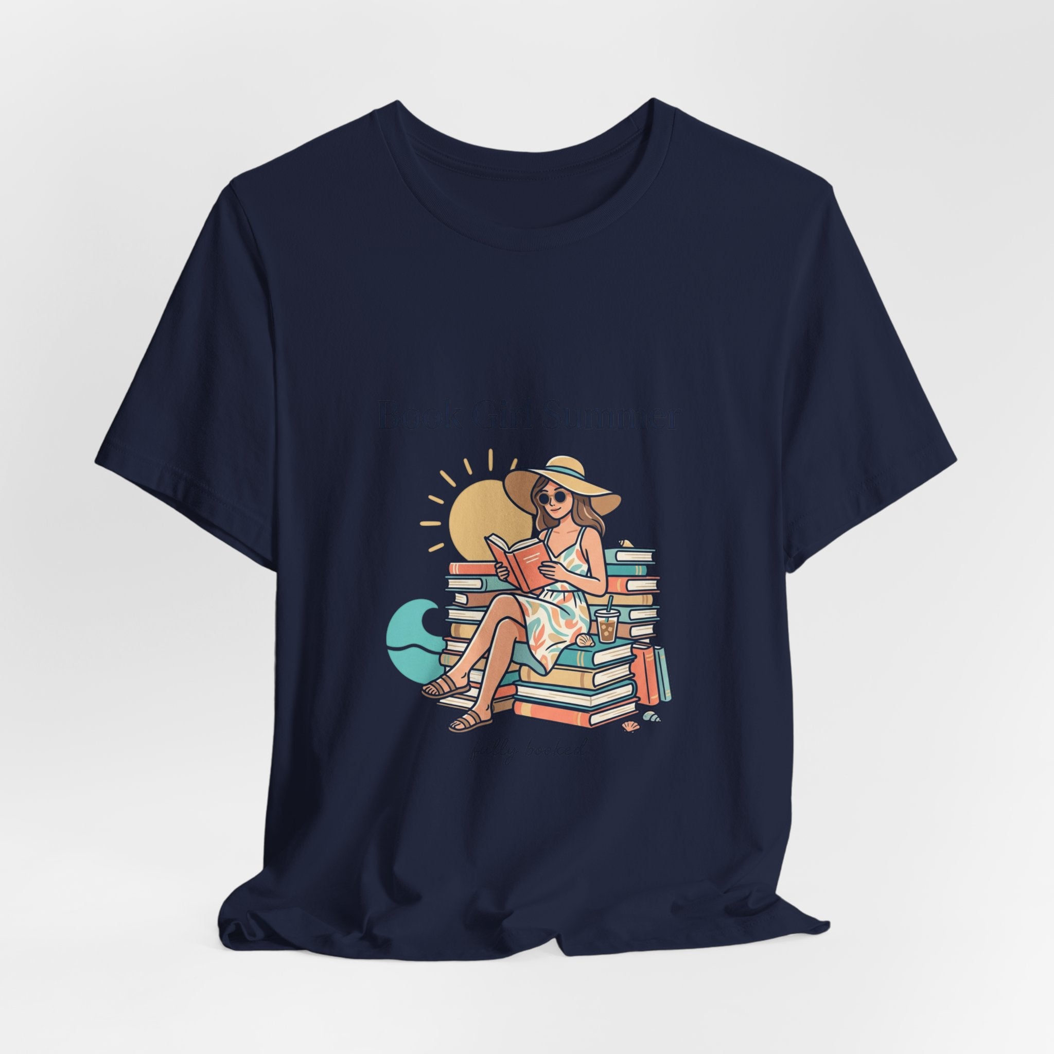 Book Girl Summer T Shirt