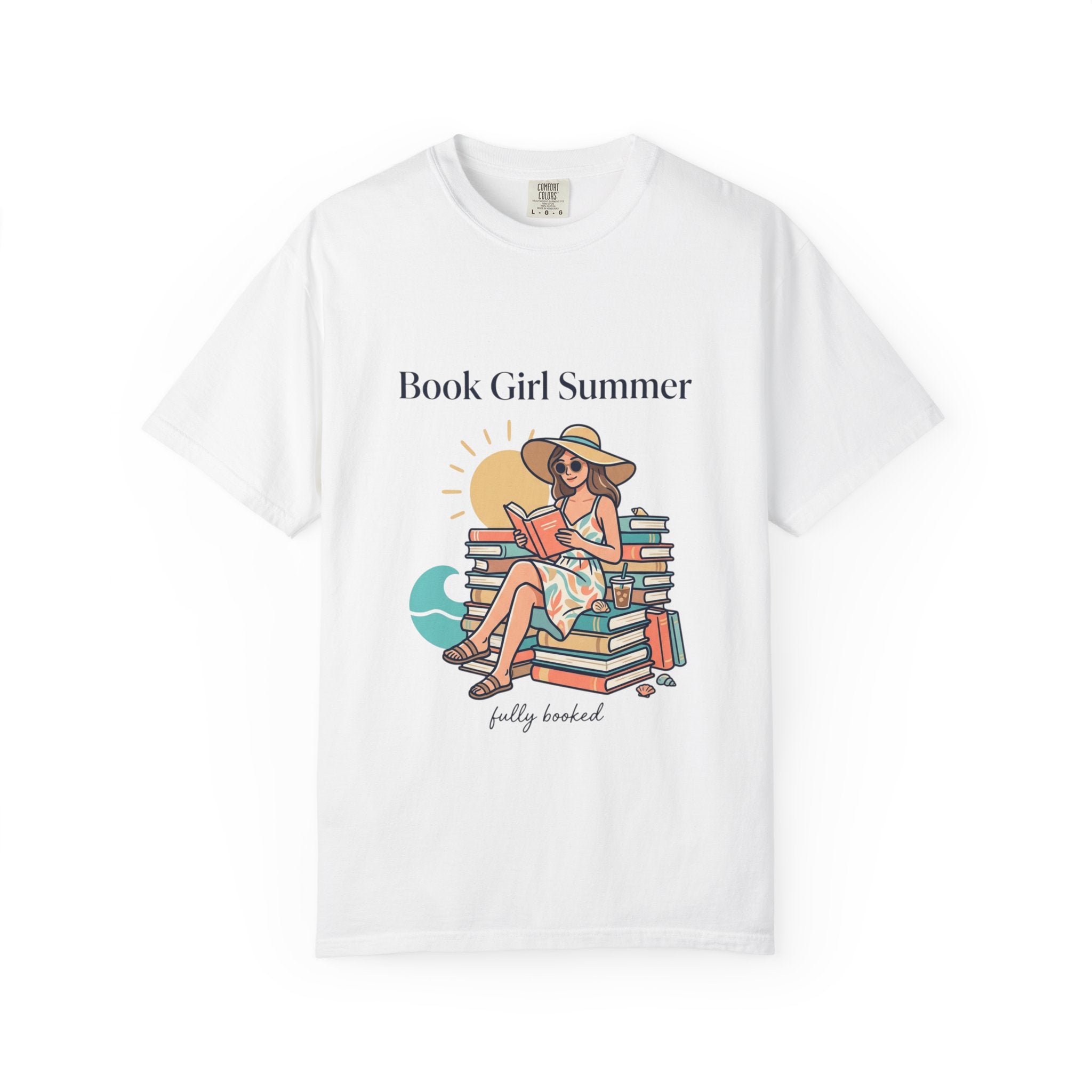 Book Girl Summer T-shirt