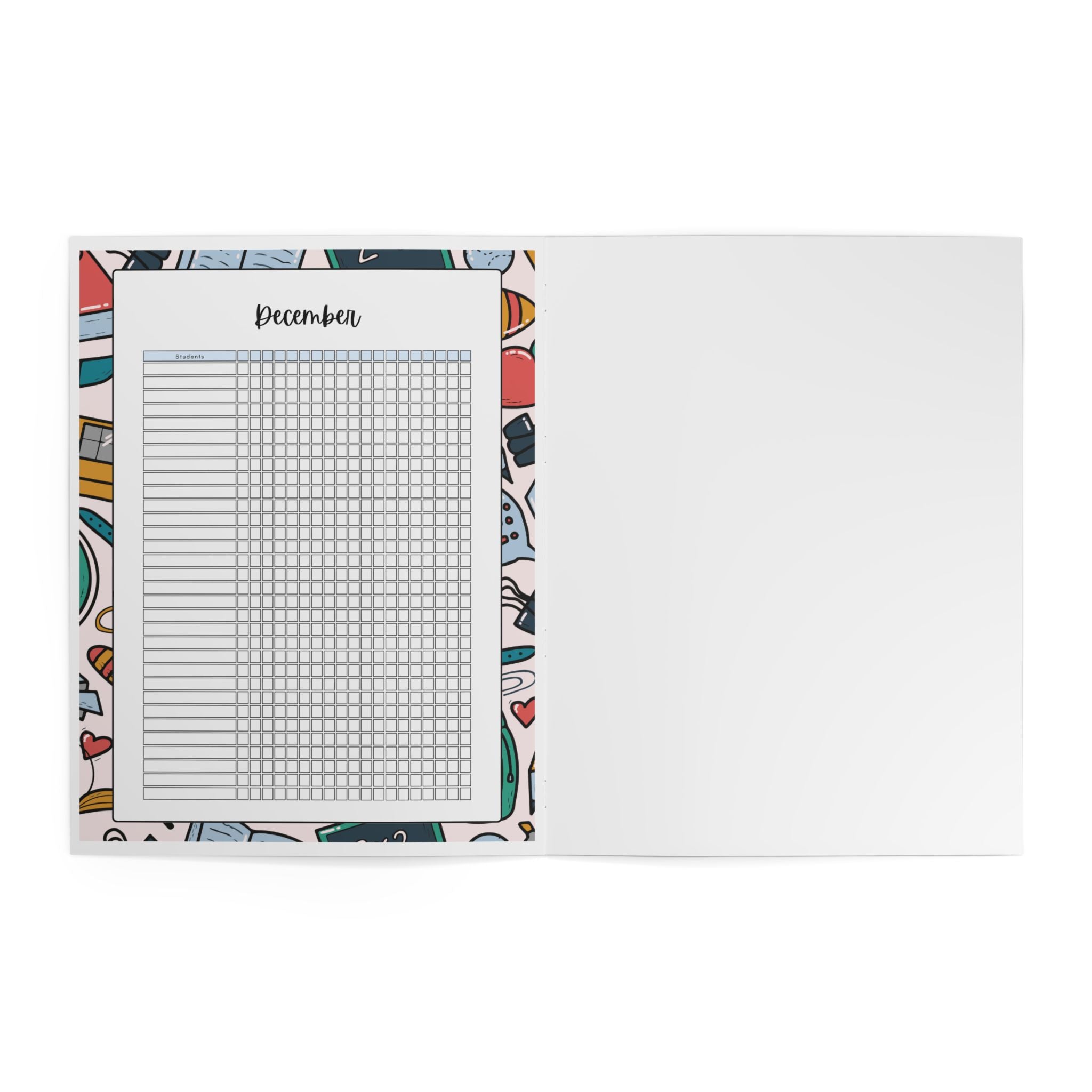 2026-2027 Teacher Planner Academic Lesson Planner | Weekly & Monthly Planner