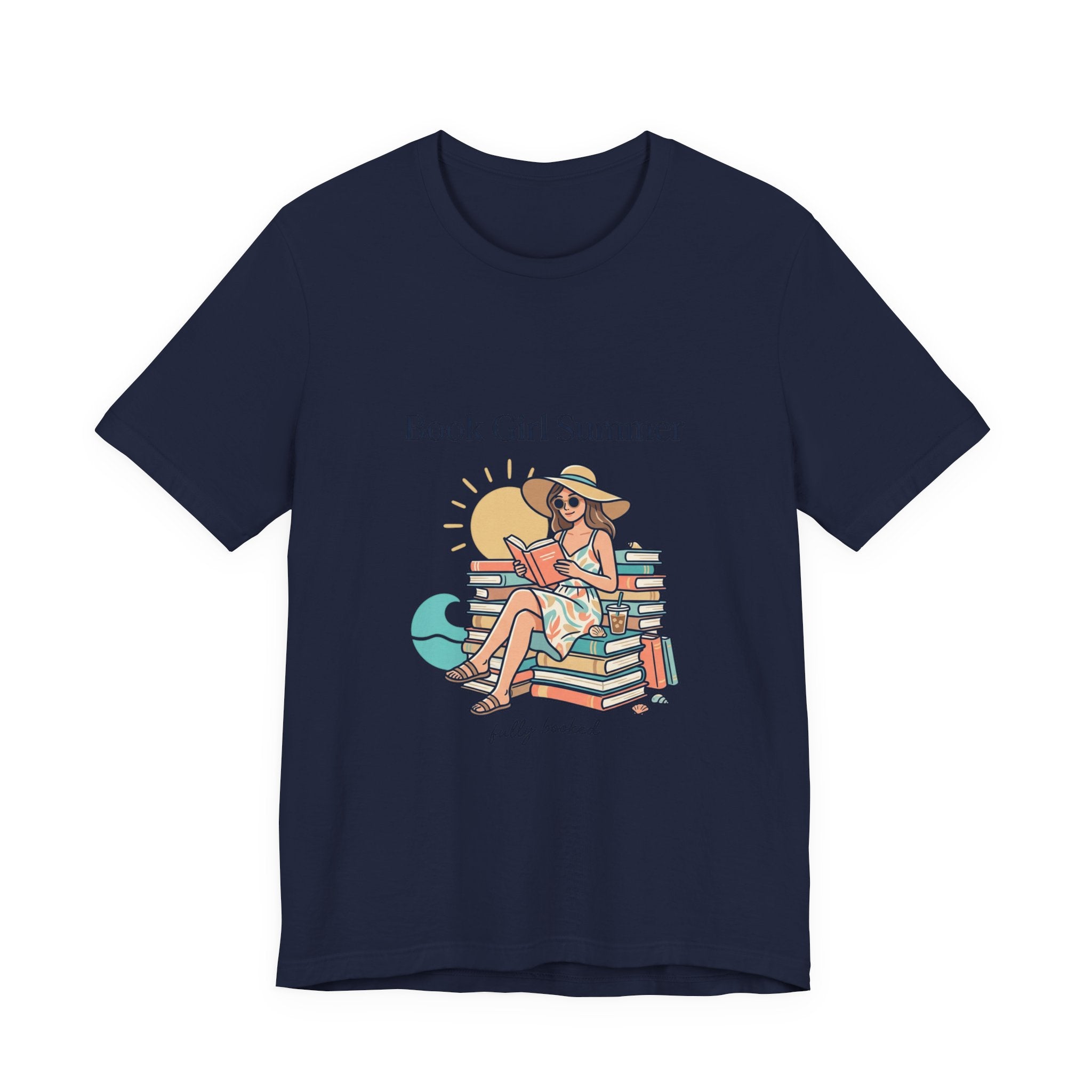 Book Girl Summer T Shirt