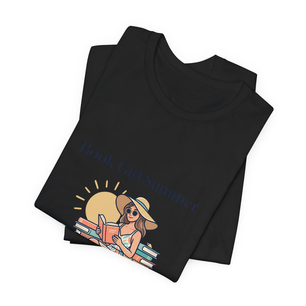 Book Girl Summer T Shirt