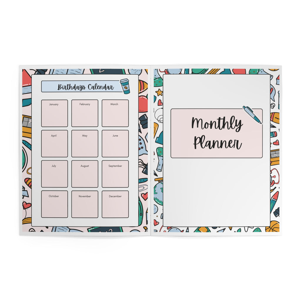 2026-2027 Teacher Planner Academic Lesson Planner | Weekly & Monthly Planner