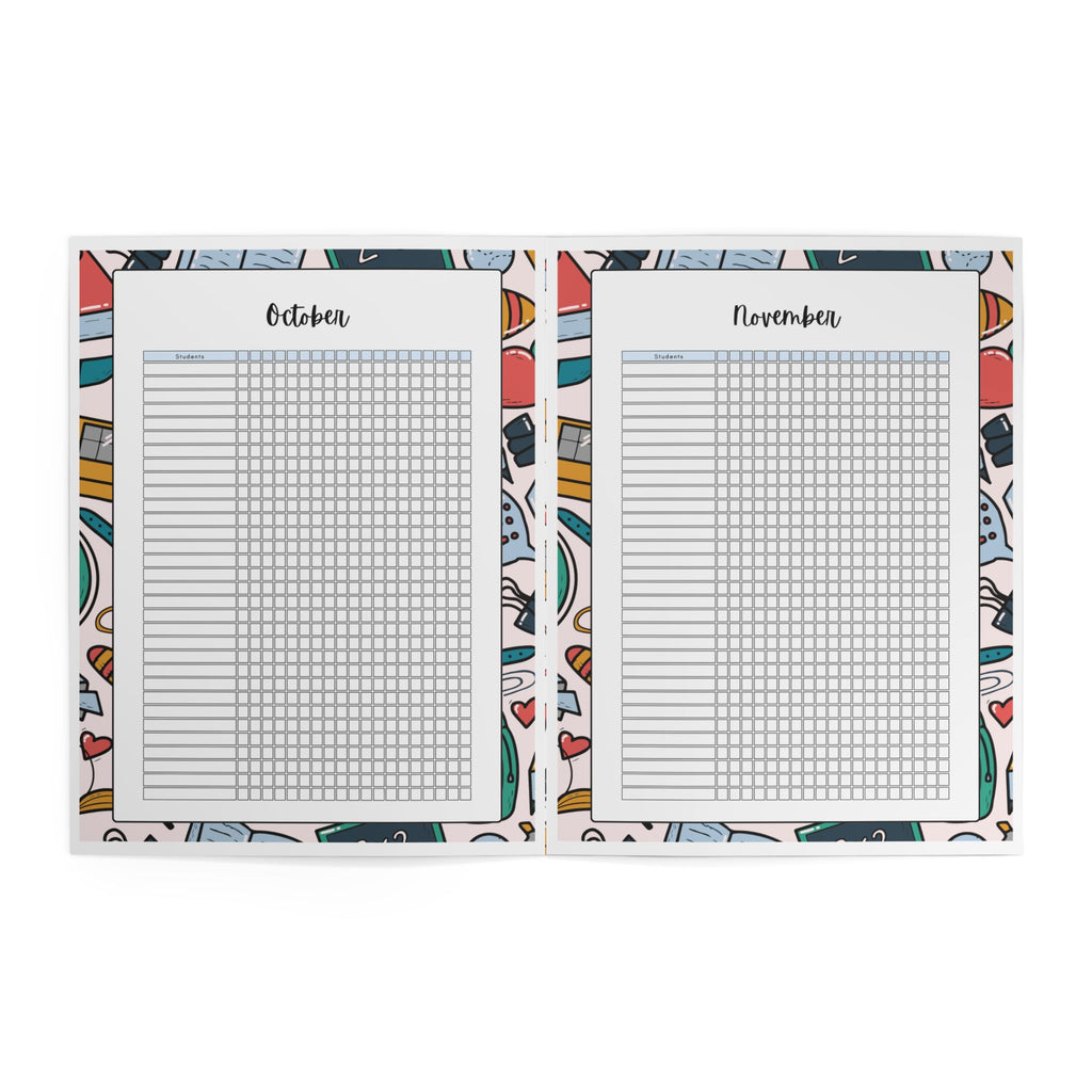 2026-2027 Teacher Planner Academic Lesson Planner | Weekly & Monthly Planner