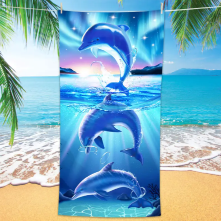 Bonsai Turtle Beach Towel