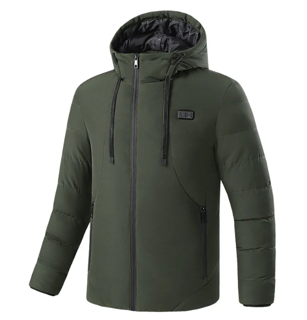 Heated Jacket for Men & Women – USB Electric Warming Coat for Cold Weather