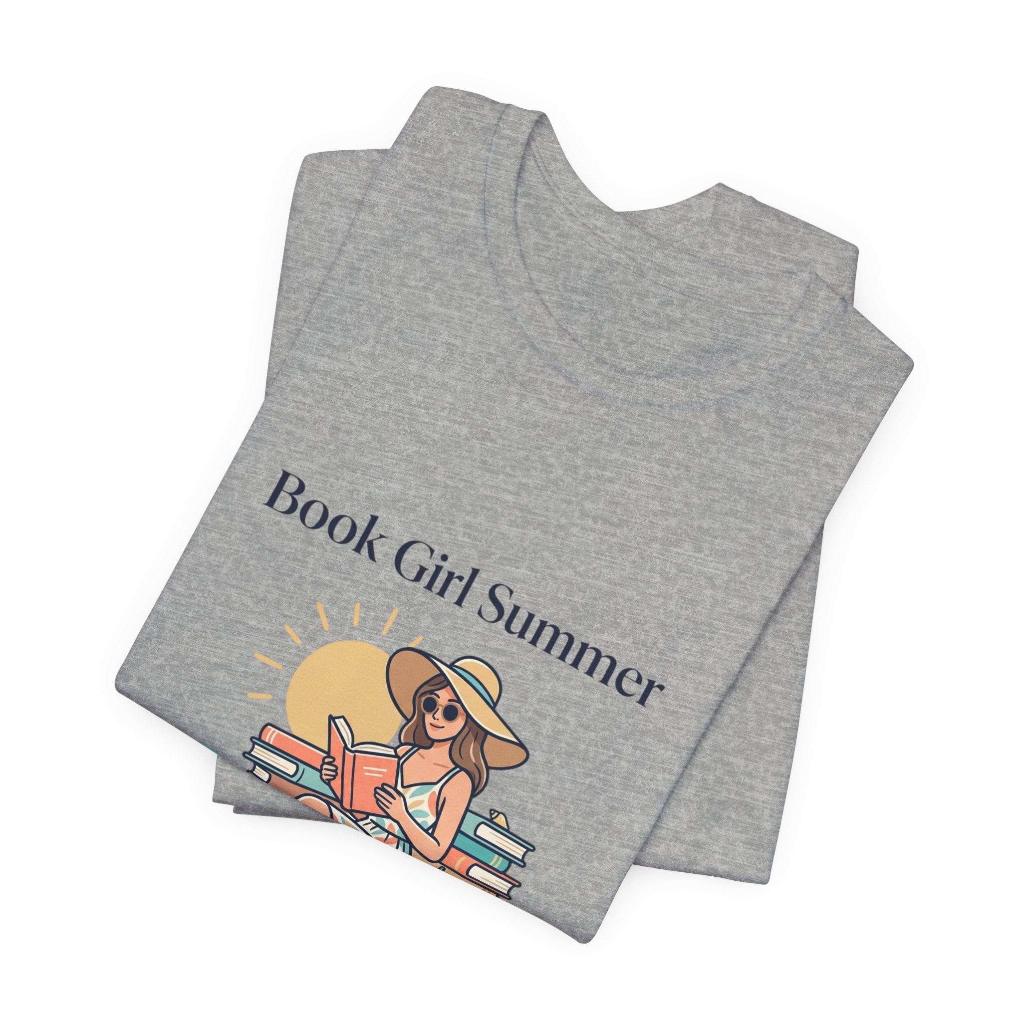 Book Girl Summer T Shirt