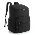 TOURIT Insulated Backpack Cooler: 30 Cans Waterproof Leakproof Cooler Backpack Soft Cooler Bag Beach Travel Picnic Camping Black