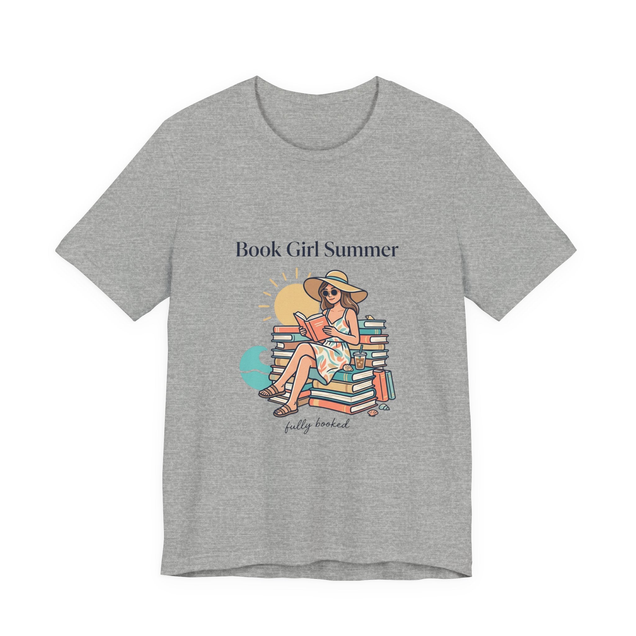 Book Girl Summer T Shirt