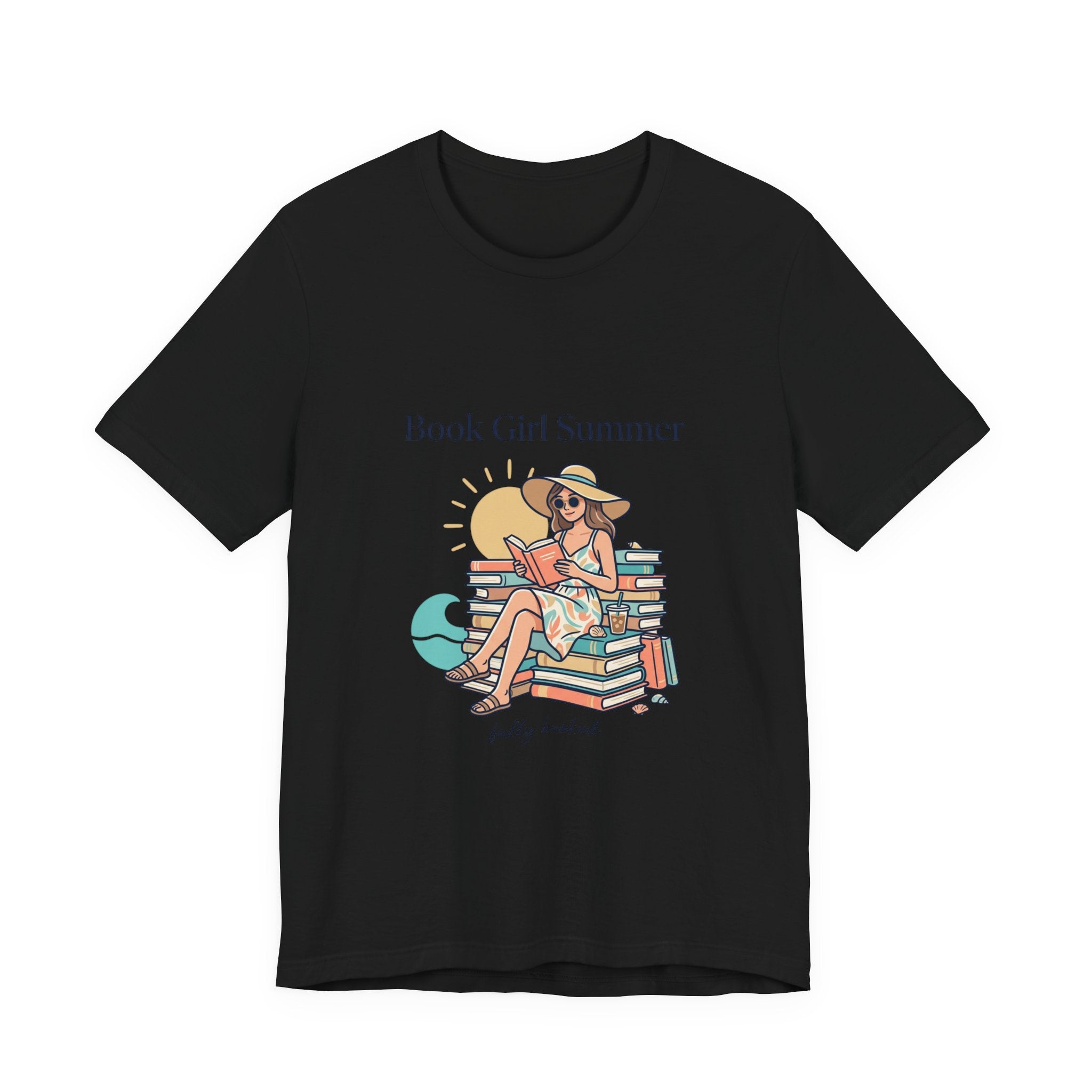 Book Girl Summer T Shirt