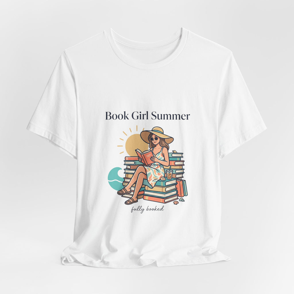 Book Girl Summer T Shirt