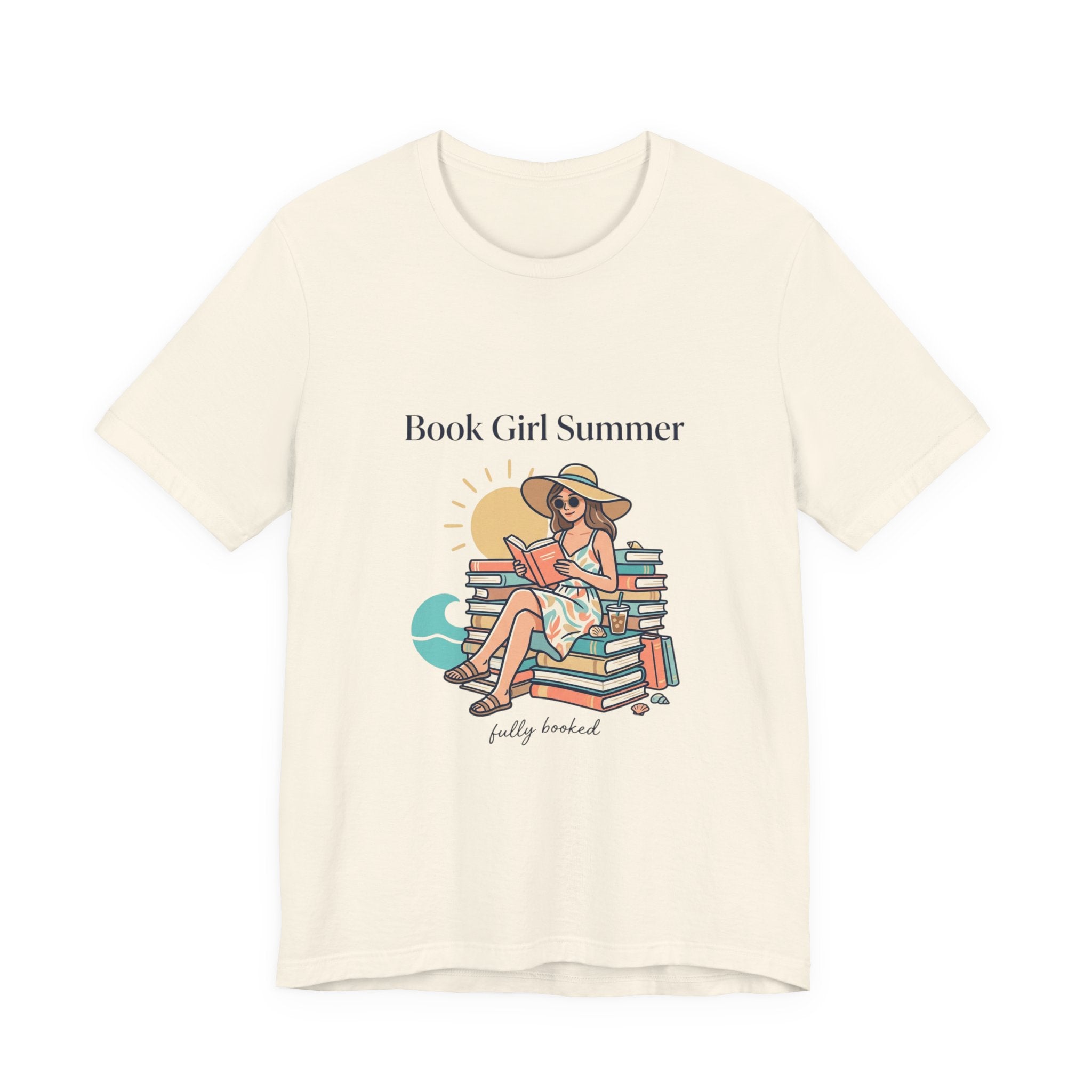 Book Girl Summer T Shirt