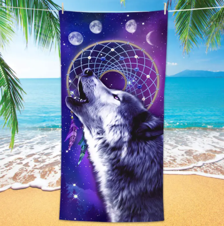 Bonsai Turtle Beach Towel