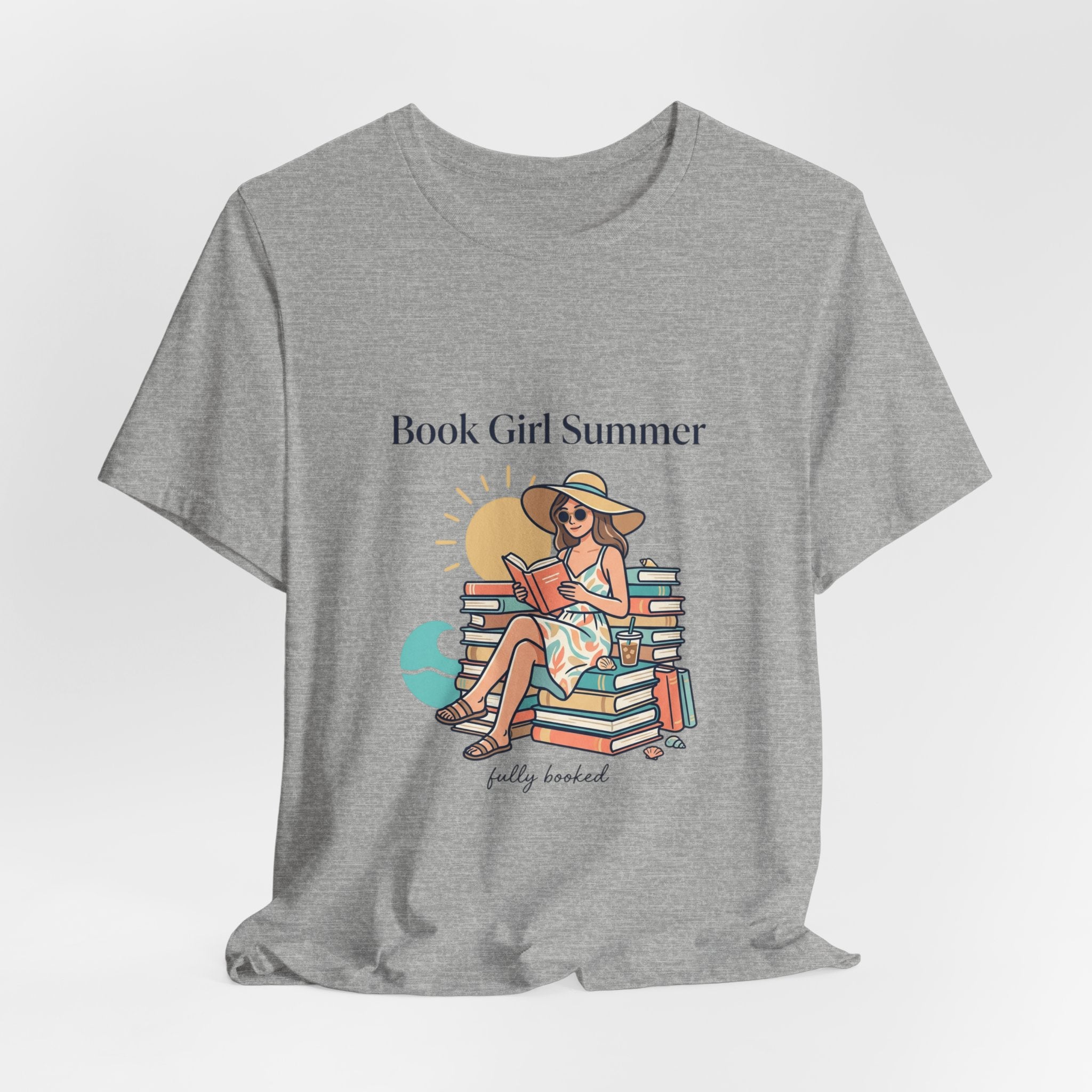Book Girl Summer T Shirt