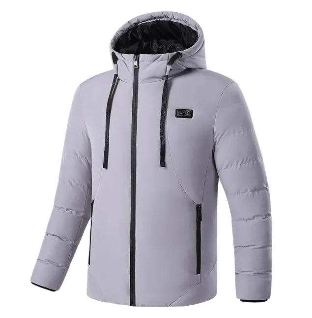 Heated Jacket for Men & Women – USB Electric Warming Coat for Cold Weather