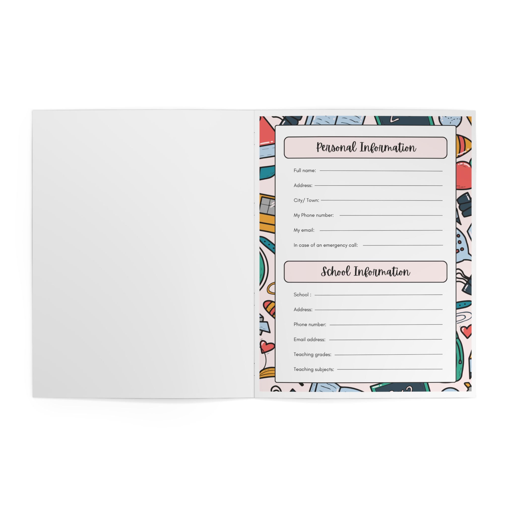 2026-2027 Teacher Planner Academic Lesson Planner | Weekly & Monthly Planner