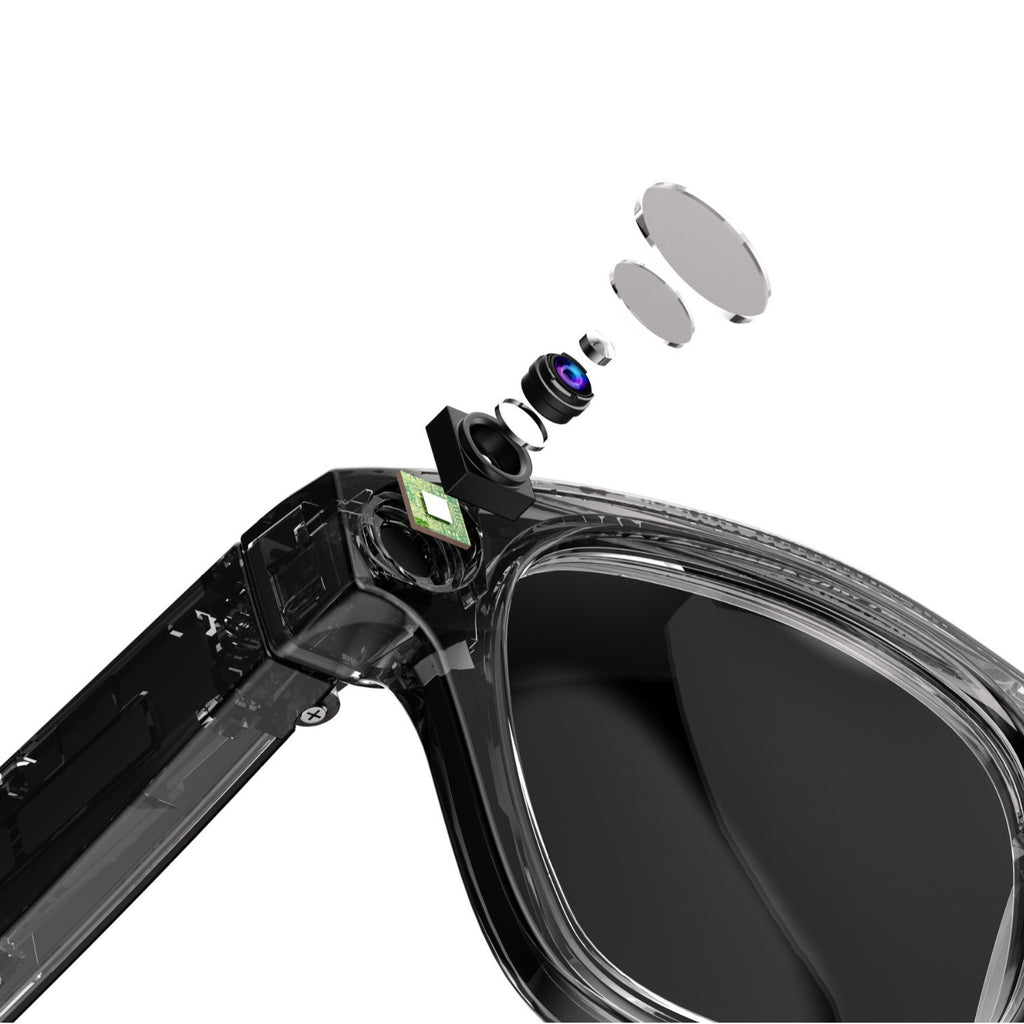 AI Smart Glasses with Camera – Wearable Tech Sunglasses for Photos & Video