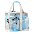 HAMISH Beach Bag Mesh Beach Bag40L Multipurpose Tote Bag For Women Travel Waterproof swim Pool Bag Lightweight & Foldable Beach Bag Toy Bag