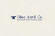 Blue Anvil Co. Horizontal Wordmark - Linen Background