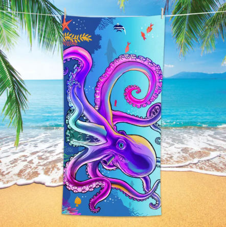 Bonsai Turtle Beach Towel
