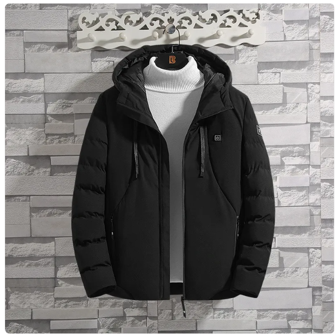 Heated Jacket for Men & Women – USB Electric Warming Coat for Cold Weather