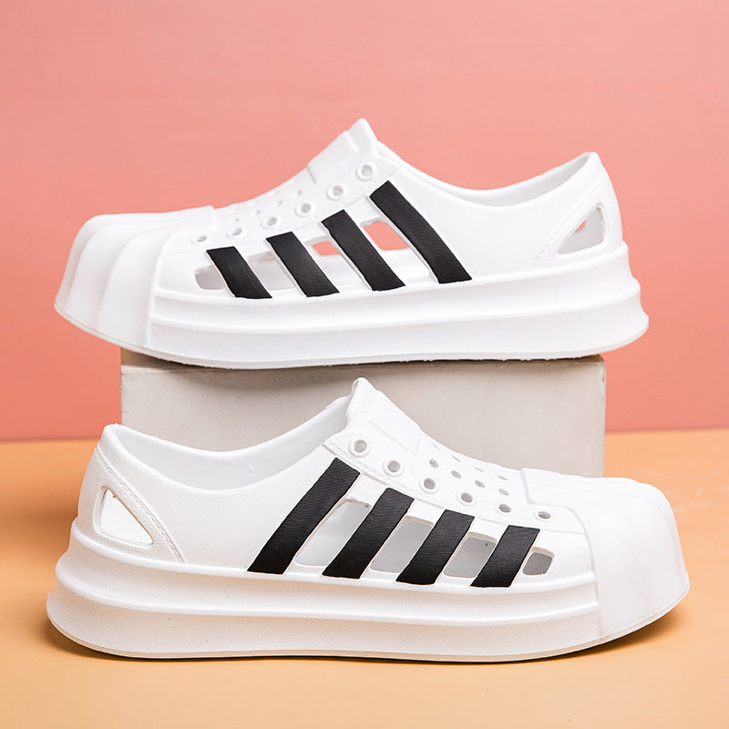 Summer Couple Hollow Casual Beach Sandals (Breathable)