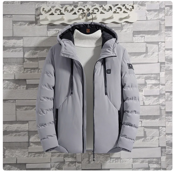 Heated Jacket for Men & Women – USB Electric Warming Coat for Cold Weather