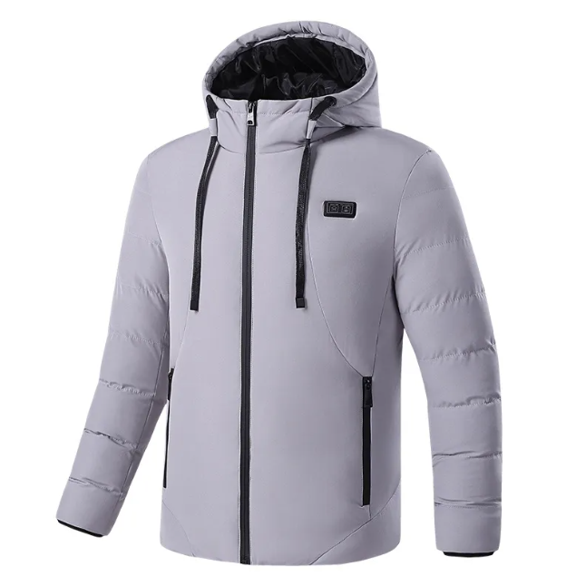 Heated Jacket for Men & Women – USB Electric Warming Coat for Cold Weather