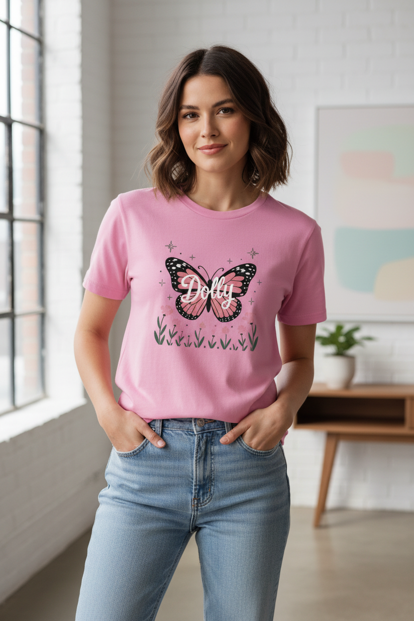 Dolly Tee - Azalea